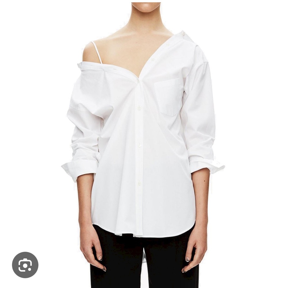 Theory Off the Shoulder Shirt